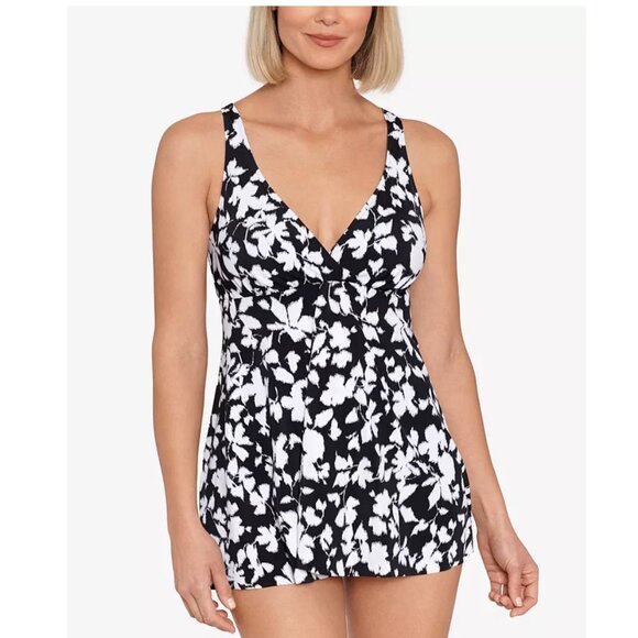 Swim Solutions Swim Nwt Swim Solutions Womens Tummy Control Flyaway